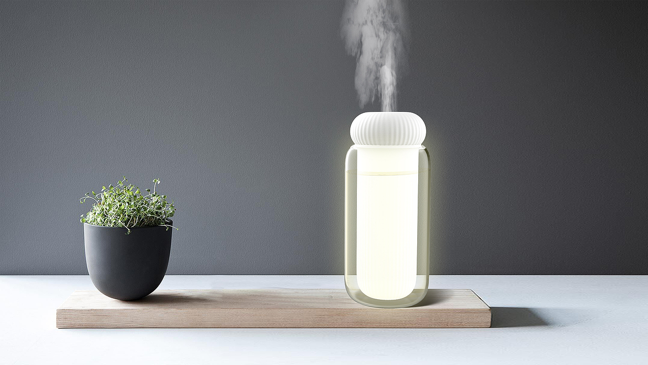 简约而不简单——光影加湿器设计