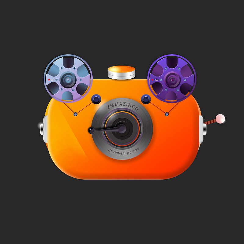 金属质感（图ZMTI4ODM3ODY4） - 图标 - 站酷设计师巴拉巴拉呼呼原创素材 - 站酷ZCOOL