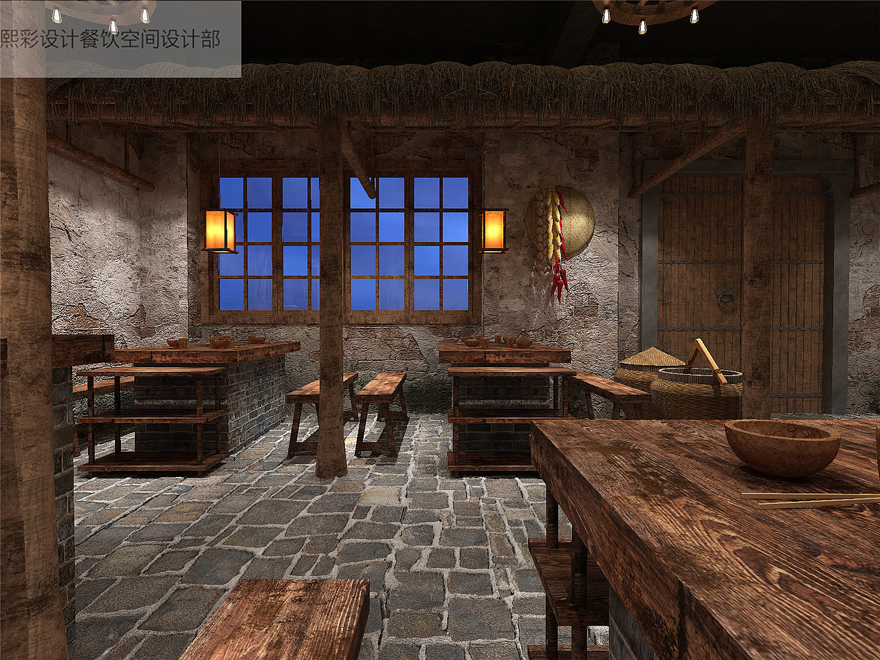 火锅店设计装潢|特色火锅店装修设计|火锅店设计多少钱