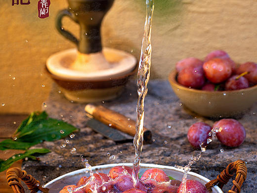 【美食摄影】水果拍摄--中国风西梅拍摄