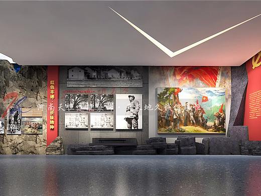 安阳党建展厅设计公司党建展厅装修将党建红色精神传承