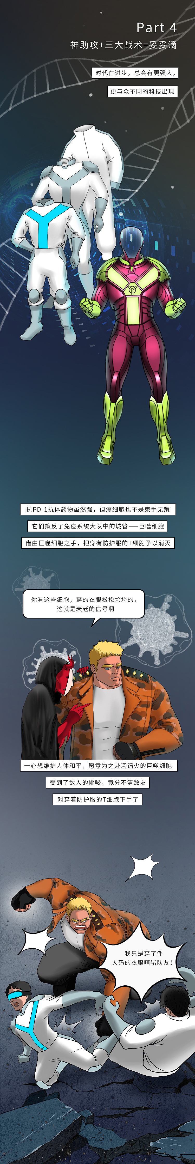 癌症药物商业插画条漫创作（图ZMjgwNjEwMjY4） - 商业插画 - 站酷设计师尖耳大左原创素材 - 站酷ZCOOL