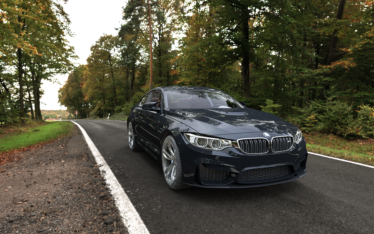 假作真时真亦假,希望能达到电影级汽车渲染