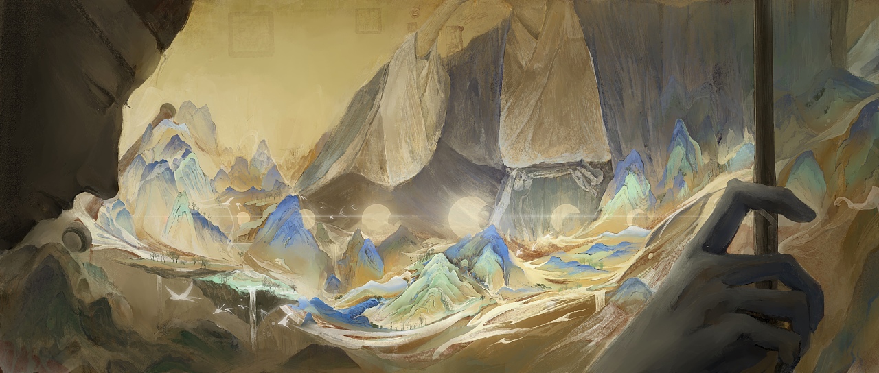 身化山河,血作丹青