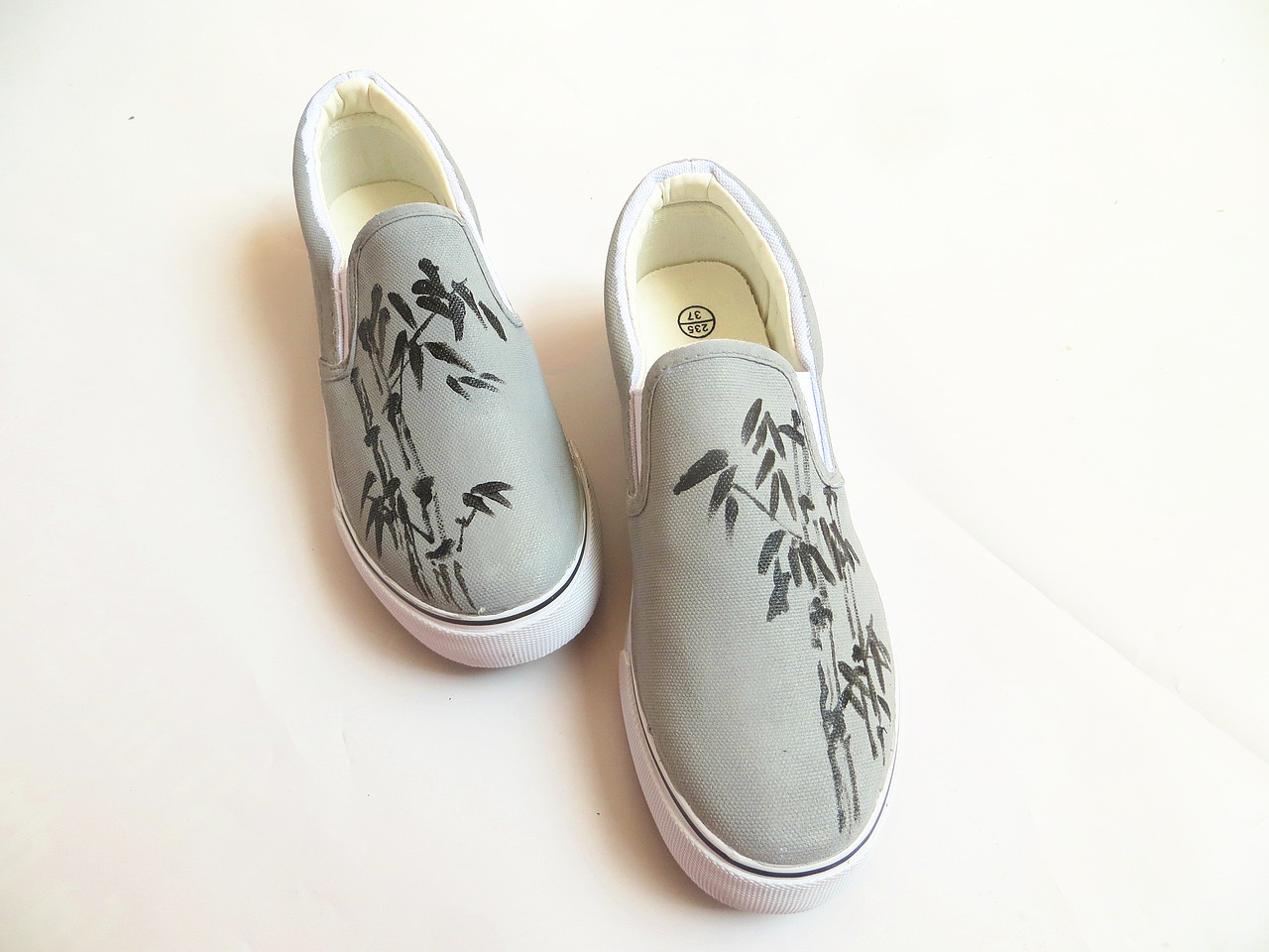 【2017个性手绘鞋中国风系列 卡梅尔小镇出品】