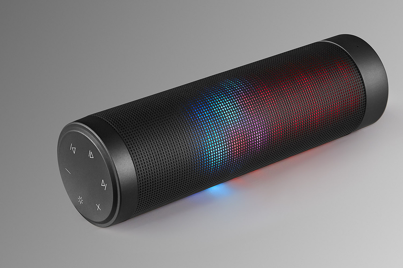 led灯光幻彩蓝牙音箱 智能音箱 一拖多音箱