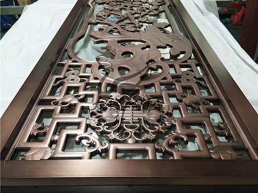 铝合金雕刻家居客厅装饰艺术雕花屏风隔断