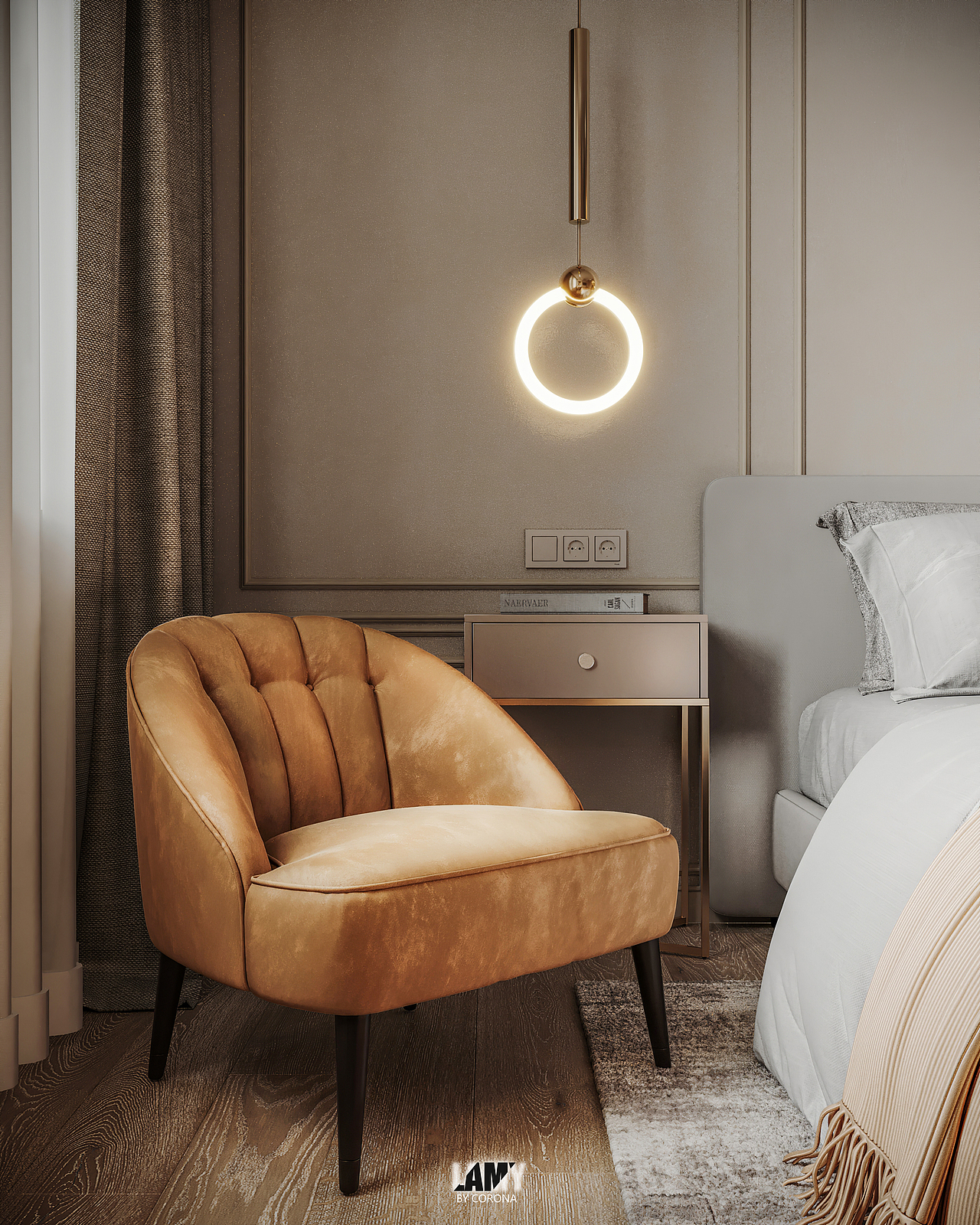 轻意的家-corona渲染作品集4