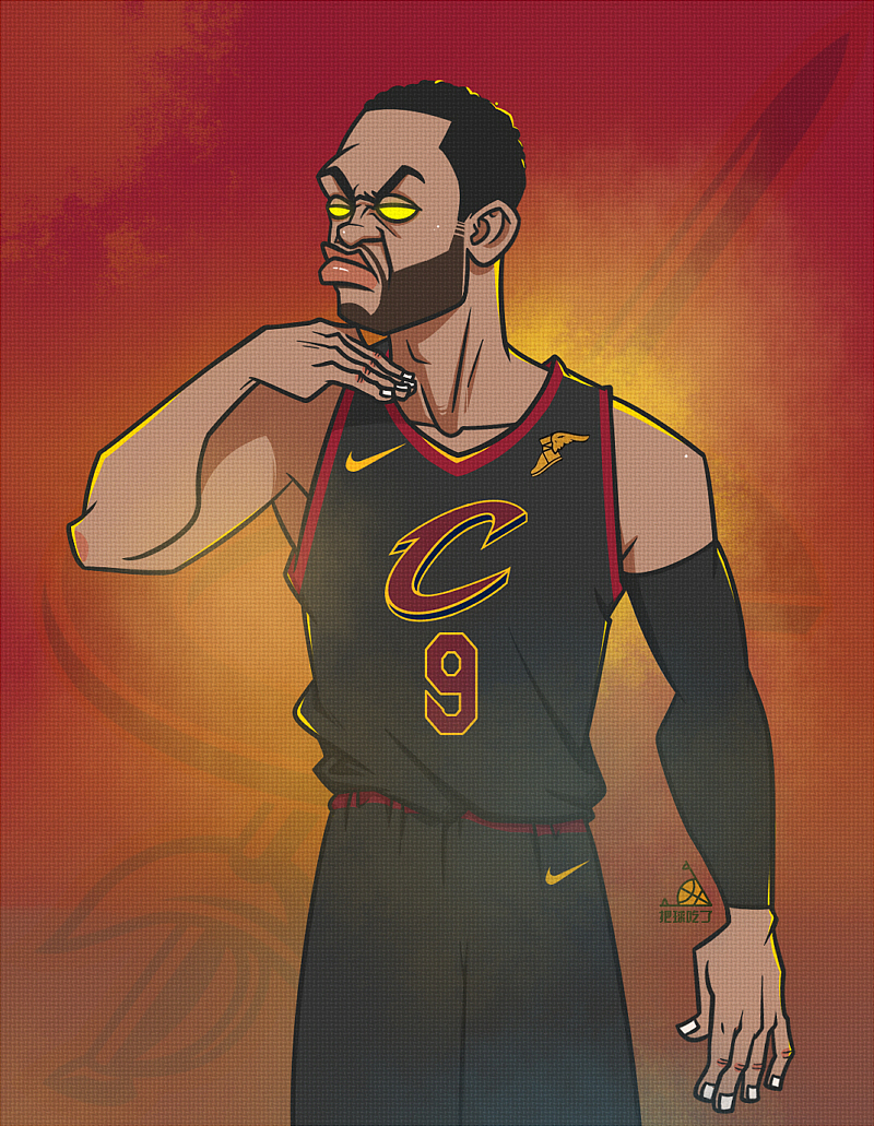 几张NBA球员漫画（图ZOTk4MzY5Njg=） - 创作习作 - 站酷设计师吃球原创素材 - 站酷ZCOOL