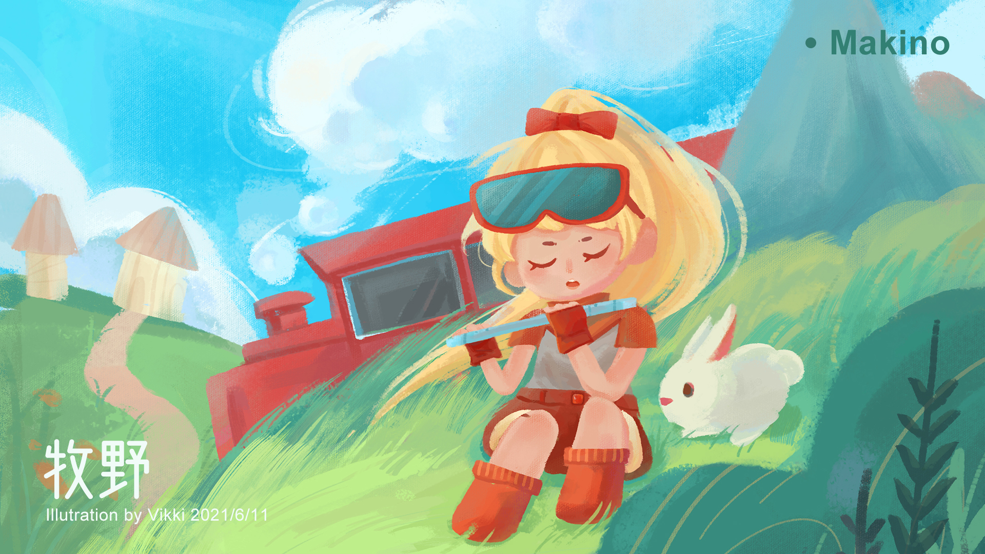 仙子鹿Vikki的个人主页（封面预览） - 主页封面设置 - 站酷设计师仙子鹿Vikki原创素材 - 站酷ZCOOL