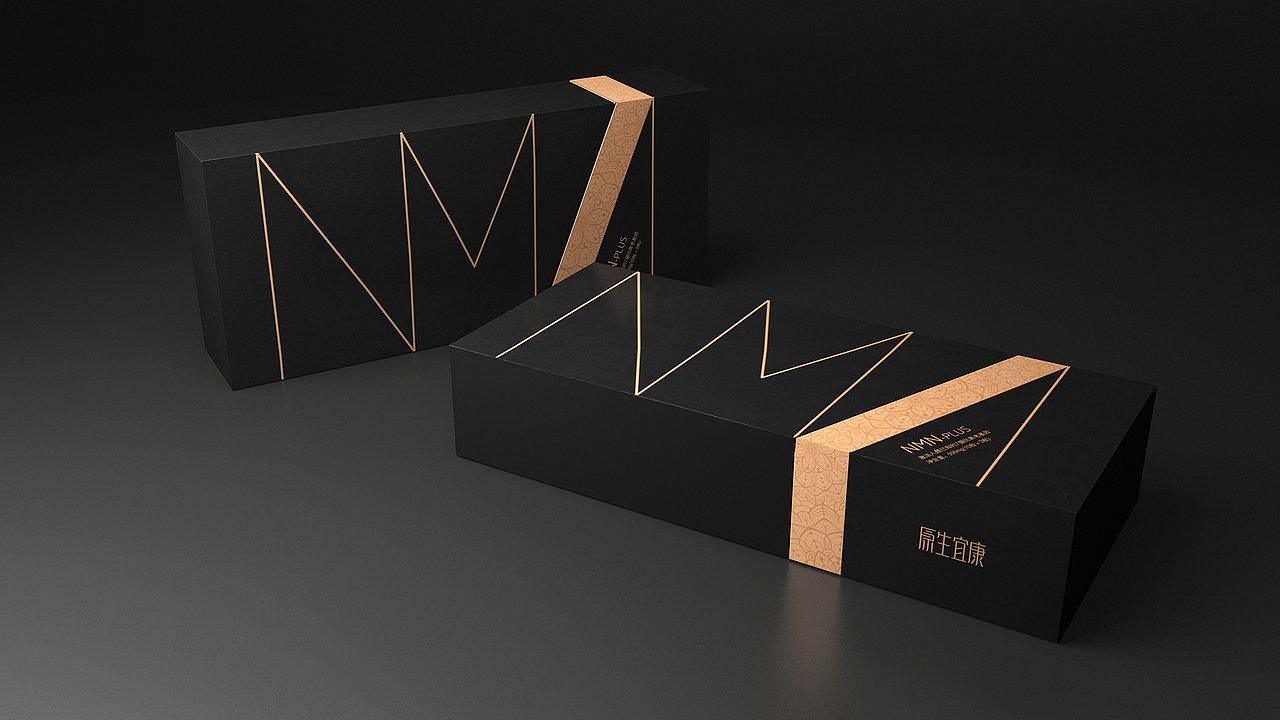 nmn保健品包装设计 nmn18000包装设计 抗衰老保健包装