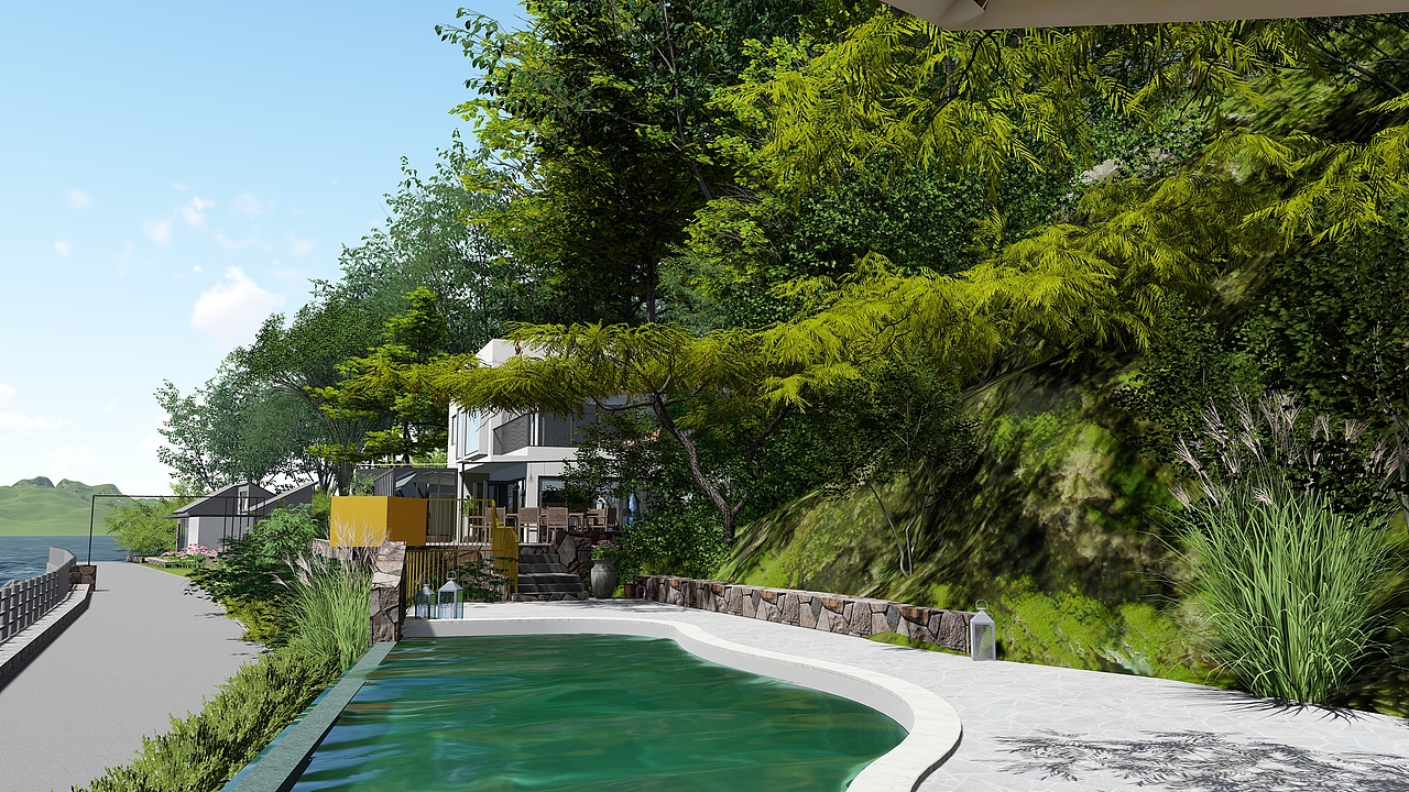 宁波象山"海上牧心"度假民宿建筑改造工程（图ZMTI4MjA2Mzg0） - 景观设计 - 站酷设计师游鱼pursue原创素材 - 站酷ZCOOL