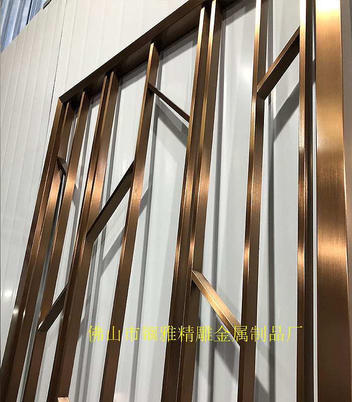 不锈钢管焊接彩色屏风 不锈钢屏风与实木屏风的区别（图ZMjA0MTg1NDEy） - 其他工业/产品 - 站酷设计师锢雅17727322215原创素材 - 站酷ZCOOL