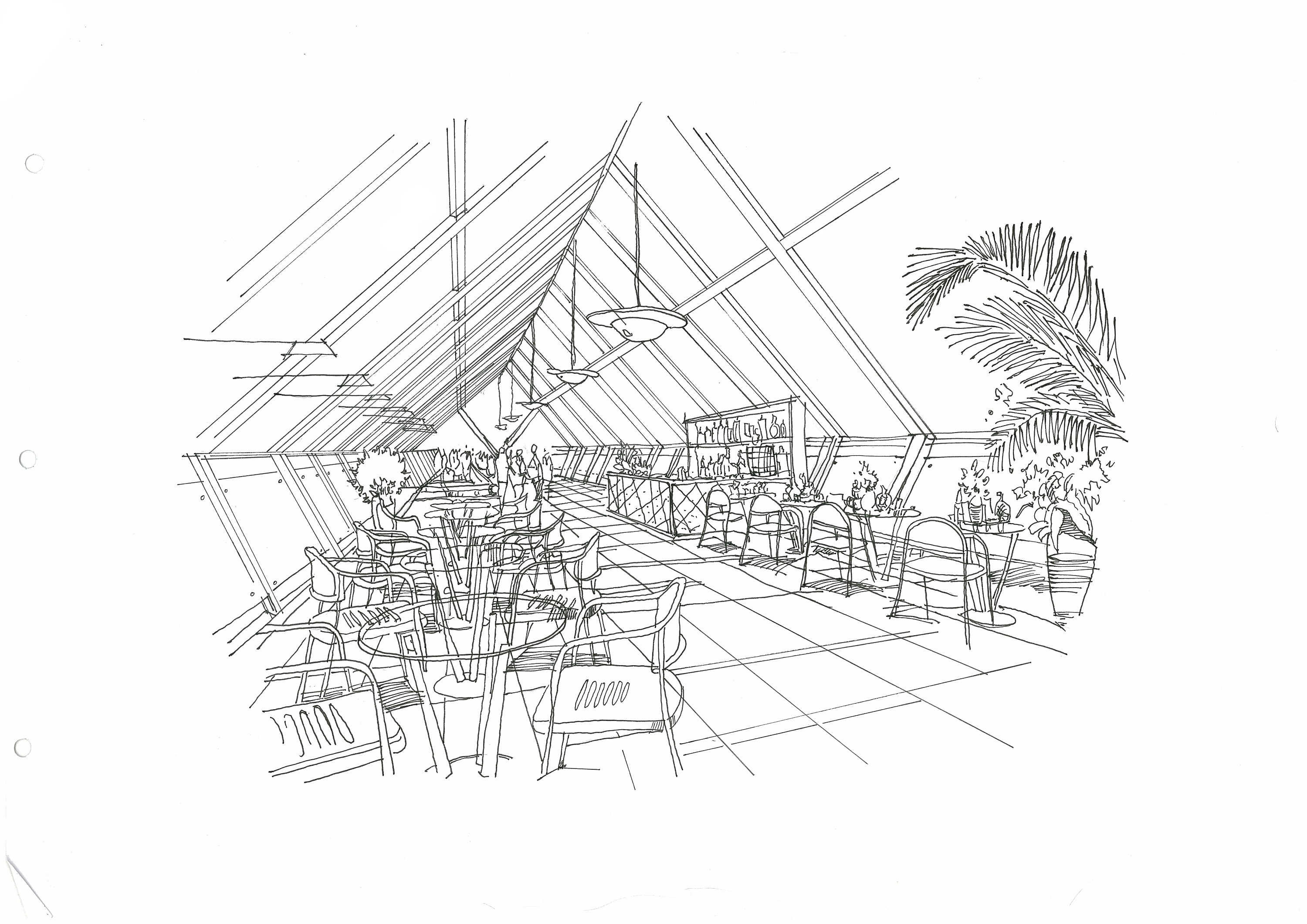 室内展示手绘临摹|纯艺术|钢笔画|pakeybau - 原创作品 - 站酷 (zcool