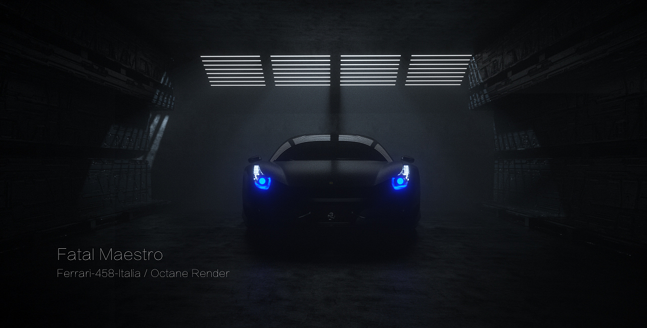 法拉利CG单帧渲染预备（图ZODY2NDE1MjA=） - 短片 - 站酷设计师致命的原创素材 - 站酷ZCOOL