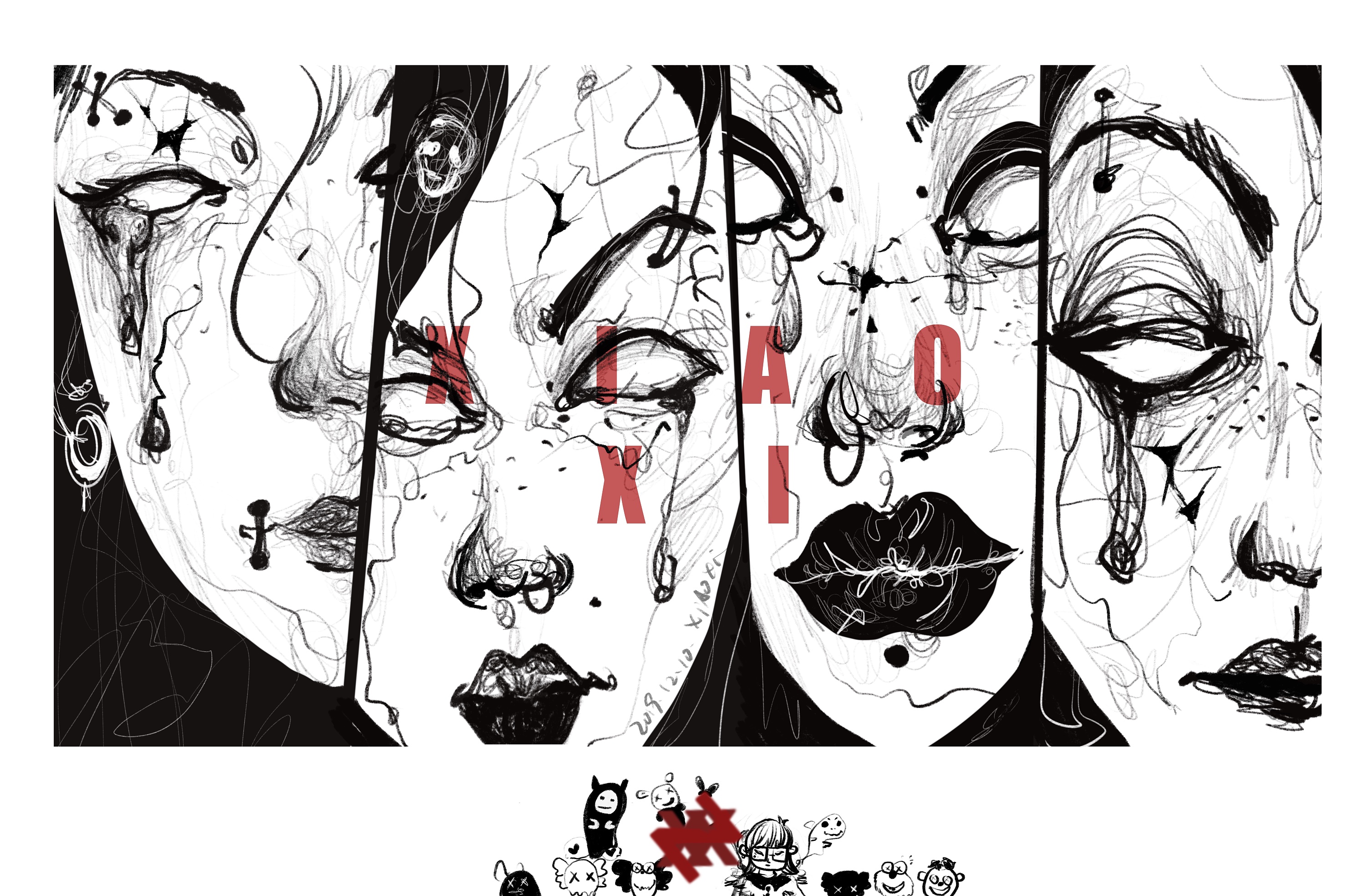 情绪化#|插画|新锐潮流插画|绘生小溪 - 原创作品 - 站酷 (zcool)