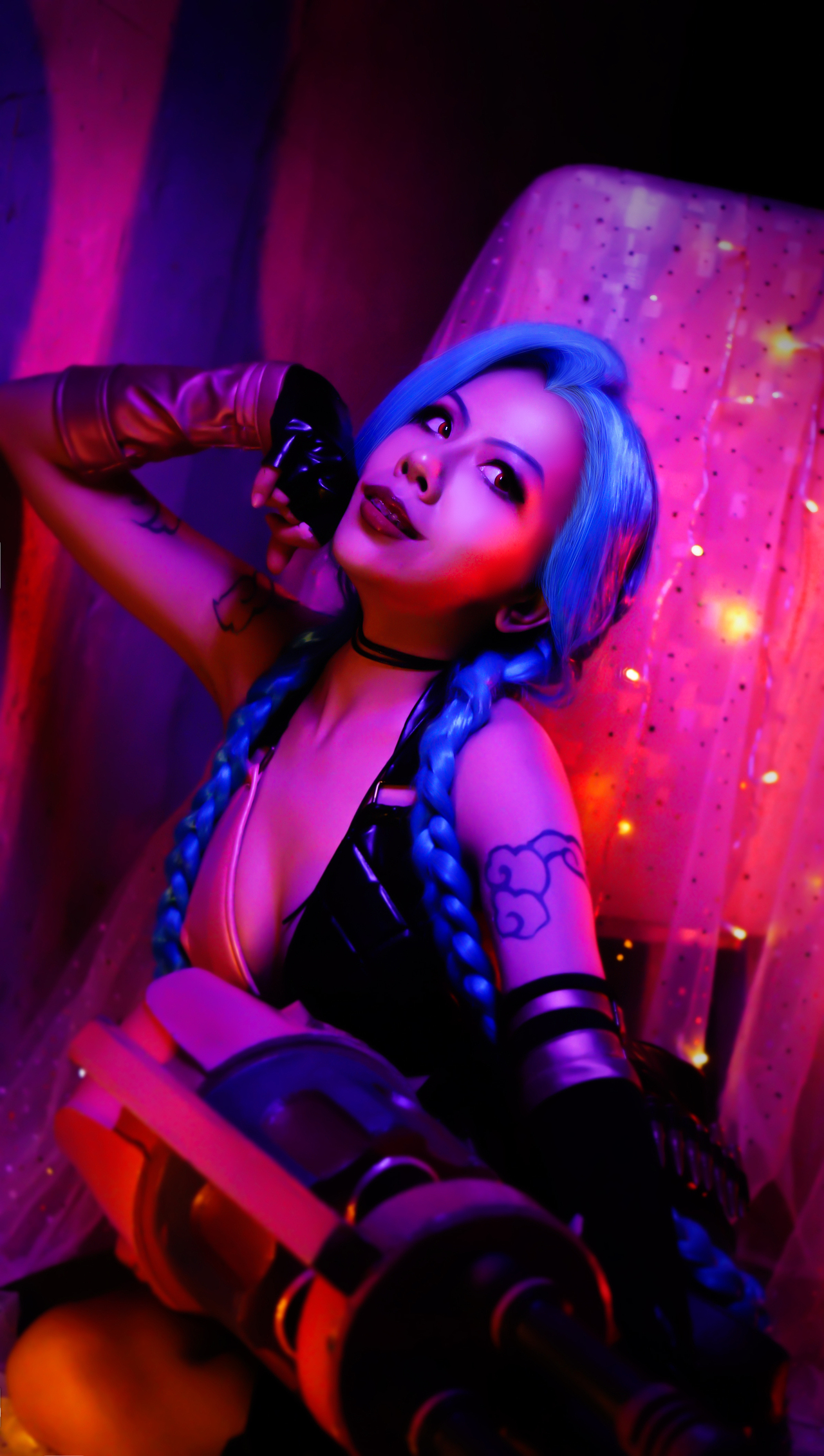 金克斯cos——后期（圖ZOTY4MzU3MTI=） - 修圖/后期 - 站酷設(shè)計(jì)師overdoes原創(chuàng)素材 - 站酷ZCOOL