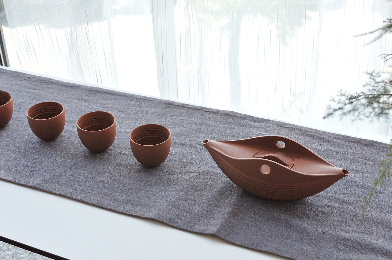 一帆风顺 | 一套美好祝愿的紫砂茶具