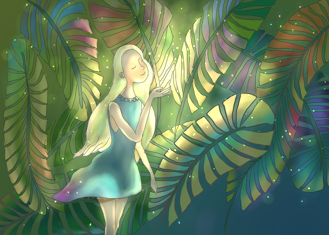 银烛秋光冷画屏,轻罗小扇扑流萤