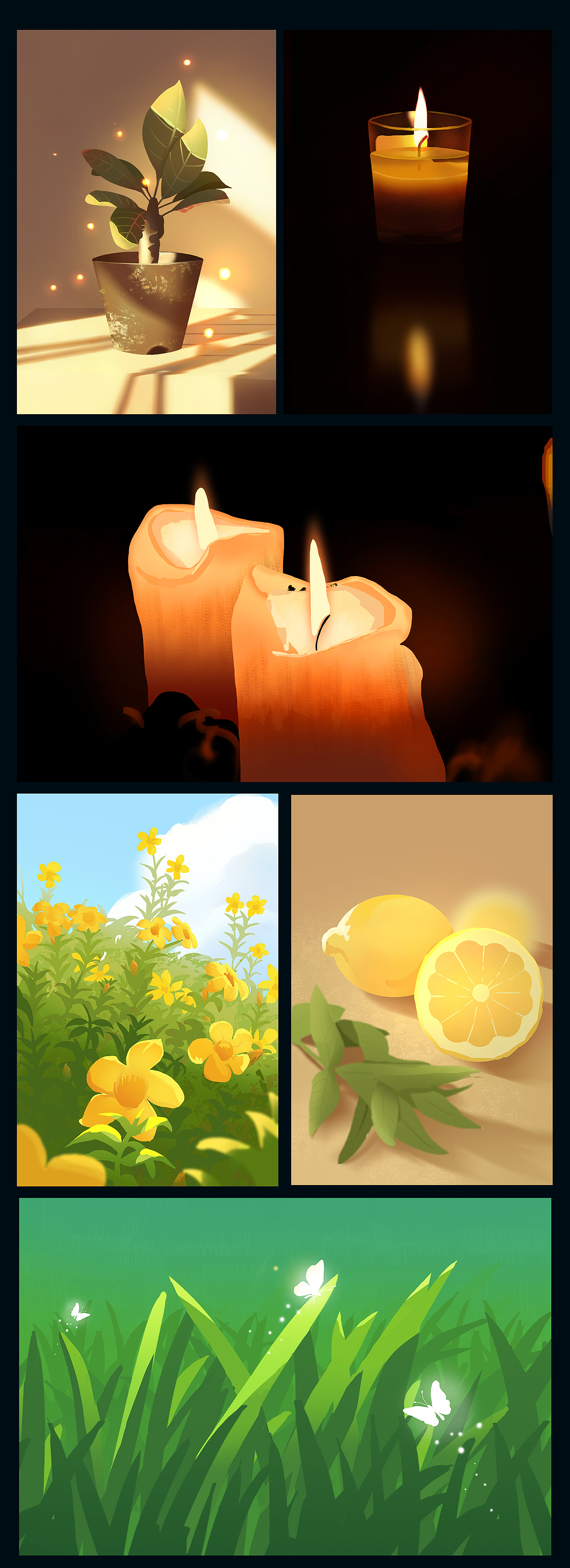 摸鱼画画|小小概括（图ZMjk2MTM5OTg4） - 商业插画 - 站酷设计师飞杨的地平线原创素材 - 站酷ZCOOL