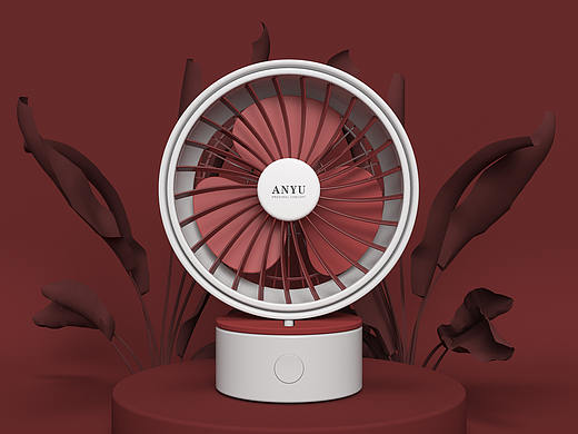 Pct近端概念-便携式创意风扇