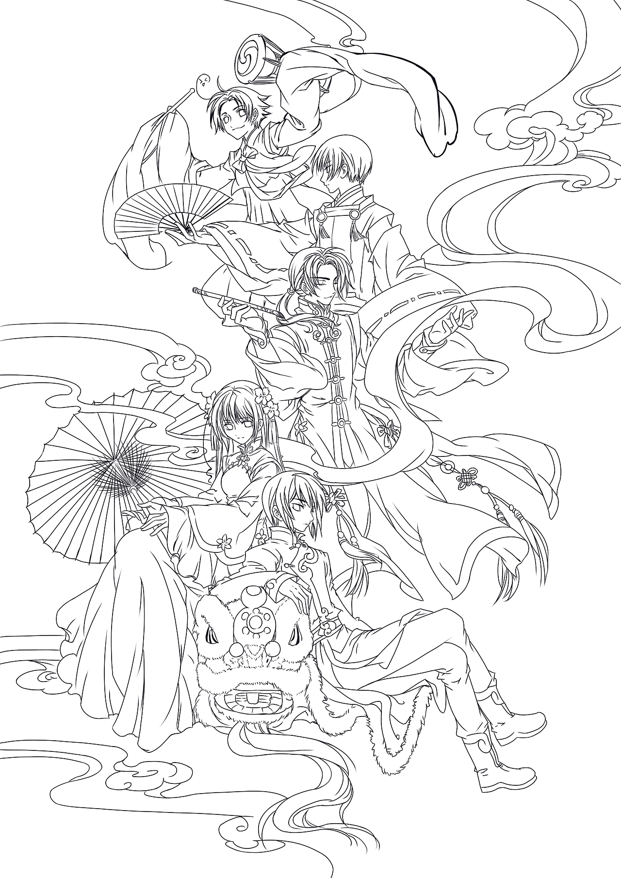 板绘学习（图ZMjA2NjMyNTE2） - 艺术插画 - 站酷设计师爱画画的小G原创素材 - 站酷ZCOOL