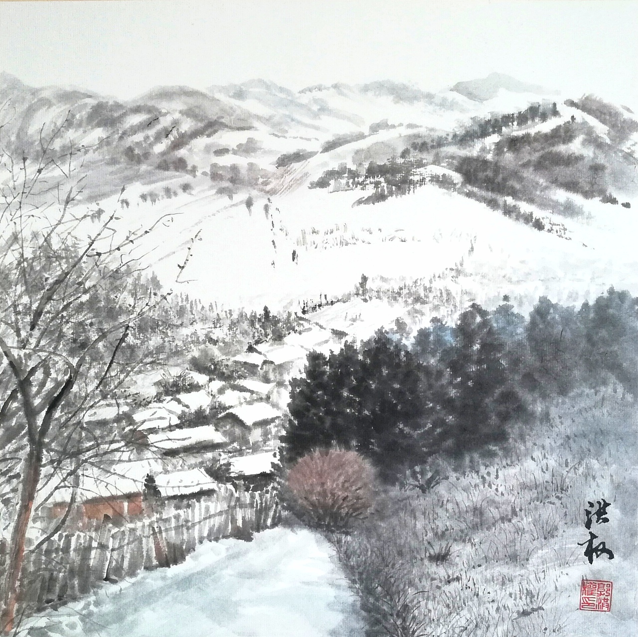 东北风——雪乡系列