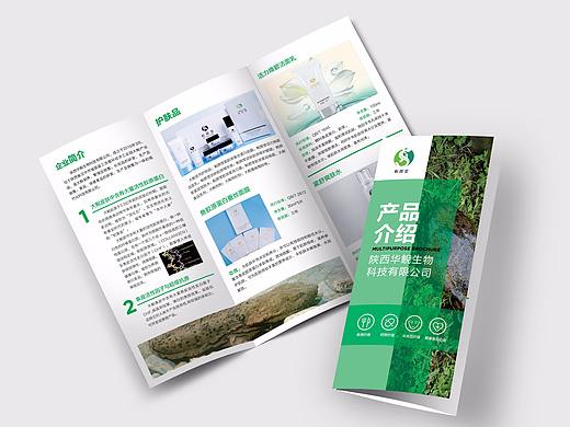 三折页设计-生物科技（个人主页-ZMzM1NTgwNTY=） - 宣传物料 - 站酷设计师掉毛的刺猬原创素材 - 站酷ZCOOL