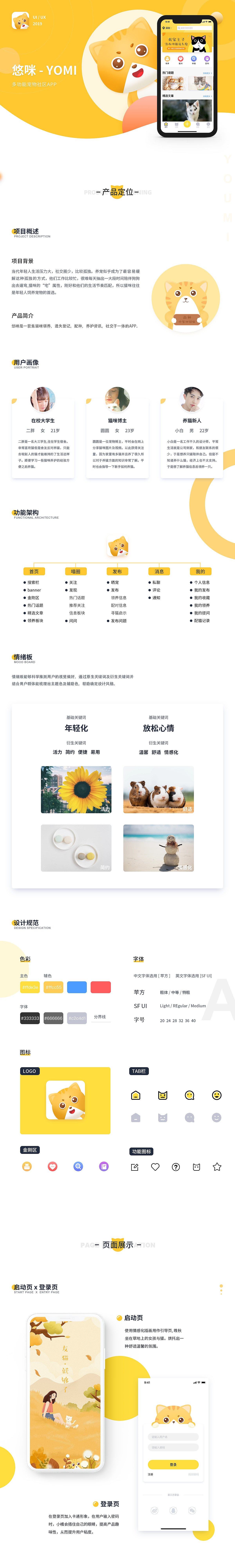 「悠咪」/ 多功能猫咪社区APP项目总结