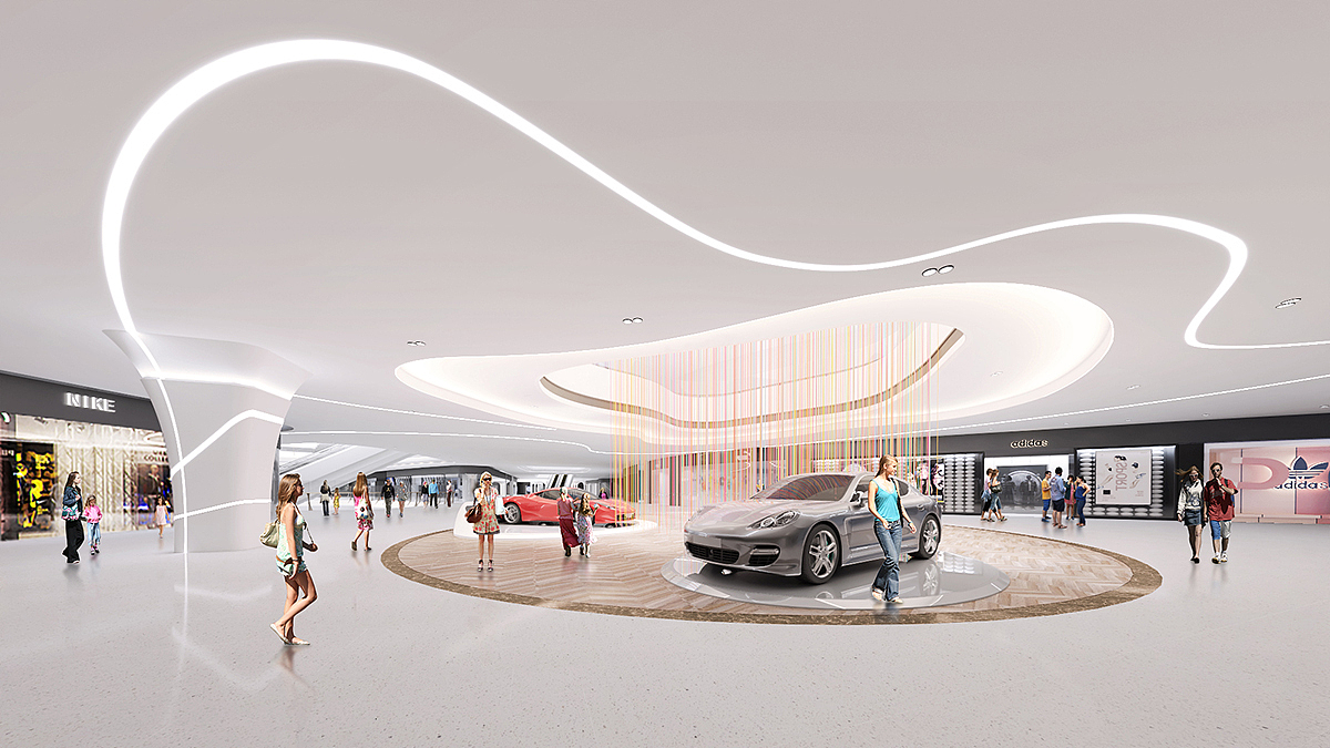 室内空间效果图