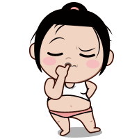 第六套表情设计“小猛妞”（图ZMTcxNjU0MDQ=） - 网络表情 - 站酷设计师泰而美动漫原创素材 - 站酷ZCOOL