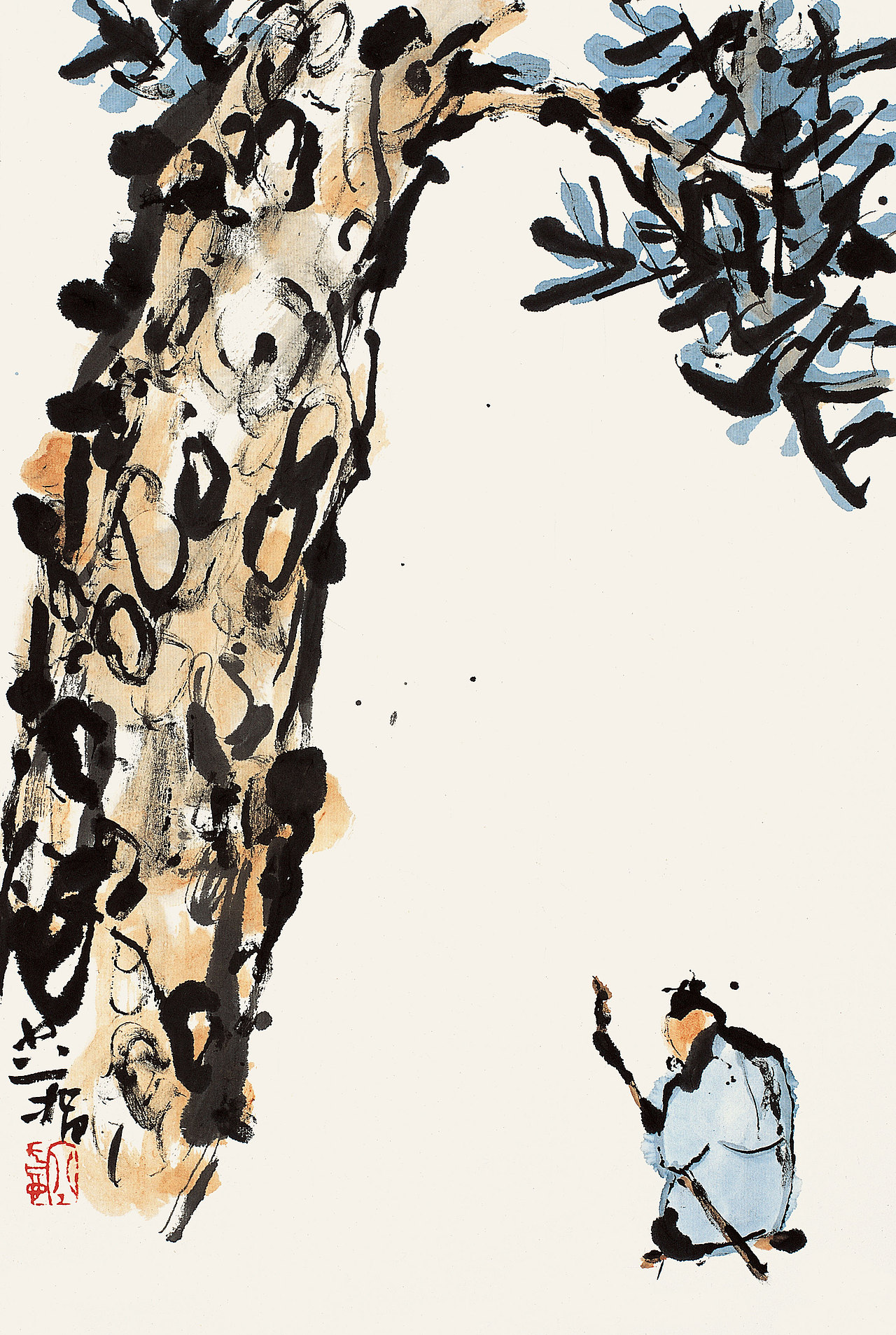 本朴中国【观自在•孙伯翔/空一/袁晓波 三人作品展】(图ZMTIwMTYxMjA=) - 绘画 - 站酷设计师素禾kiki原创素材 - 站酷ZCOOL