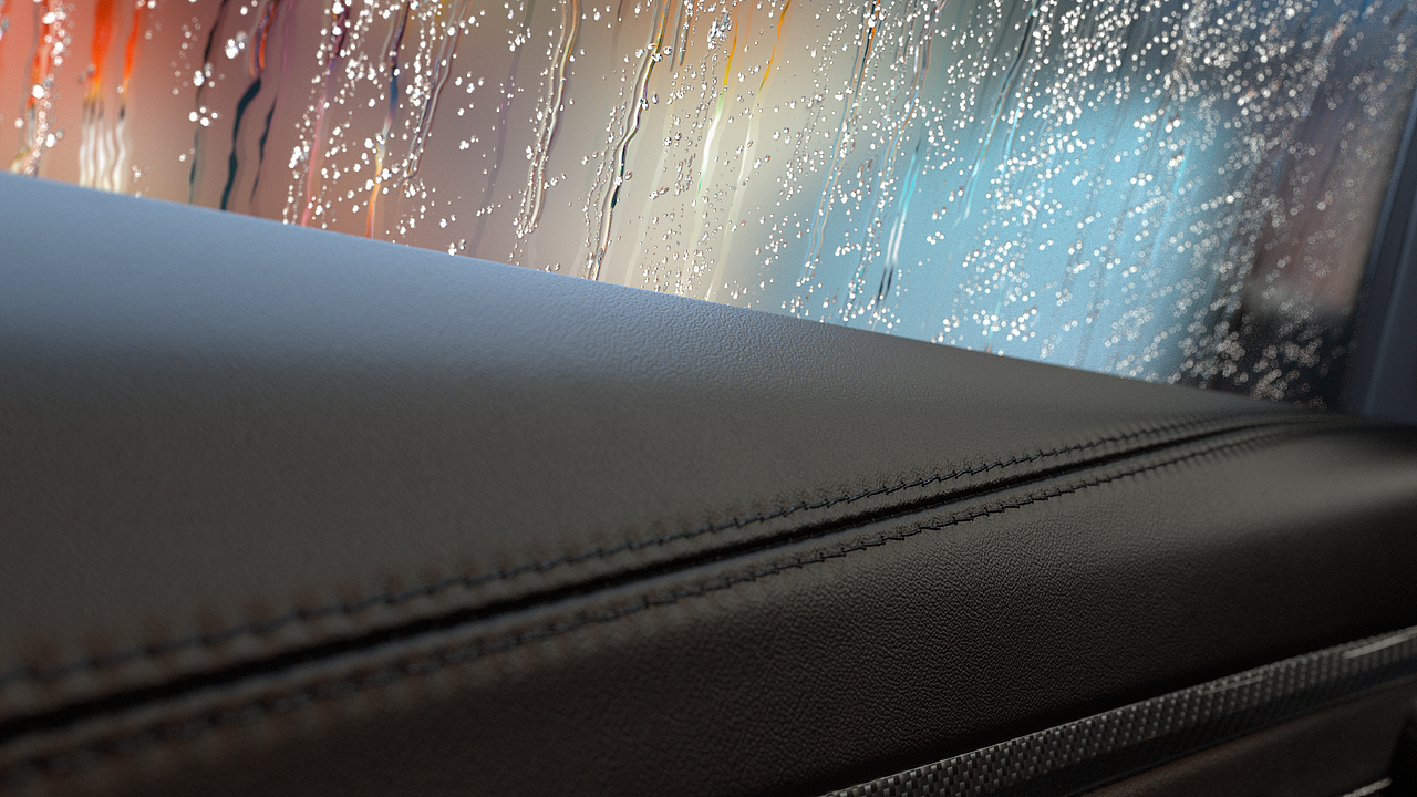 BMW 宝马M4 高性能版 内饰渲染 Redshift C4d