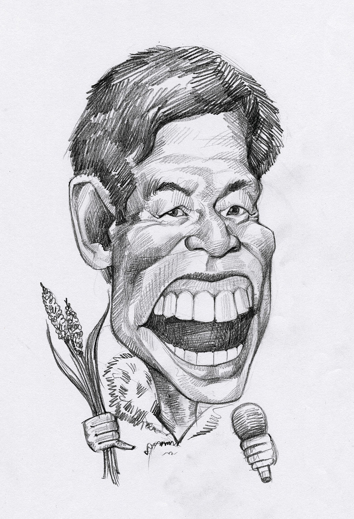 素描漫像大叔漫画似颜绘培训肖像漫画培训肖像漫画