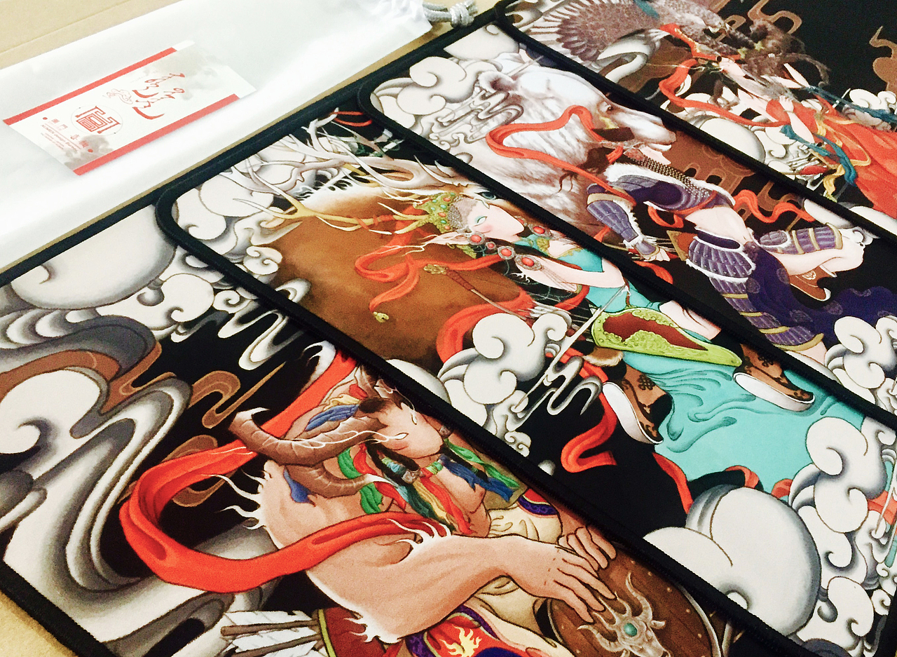 圖門·喜物 大型长卷蒙古族神话故事原创插画-《信仰》（图ZOTE5Njc5MzY=） - 其他工业/产品 - 站酷设计师图门喜物原创素材 - 站酷ZCOOL