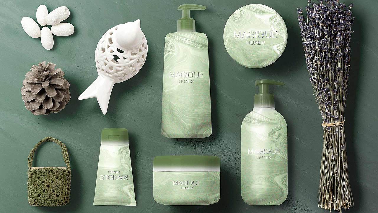 《原创LOGO设计》 美即华尔 护肤品