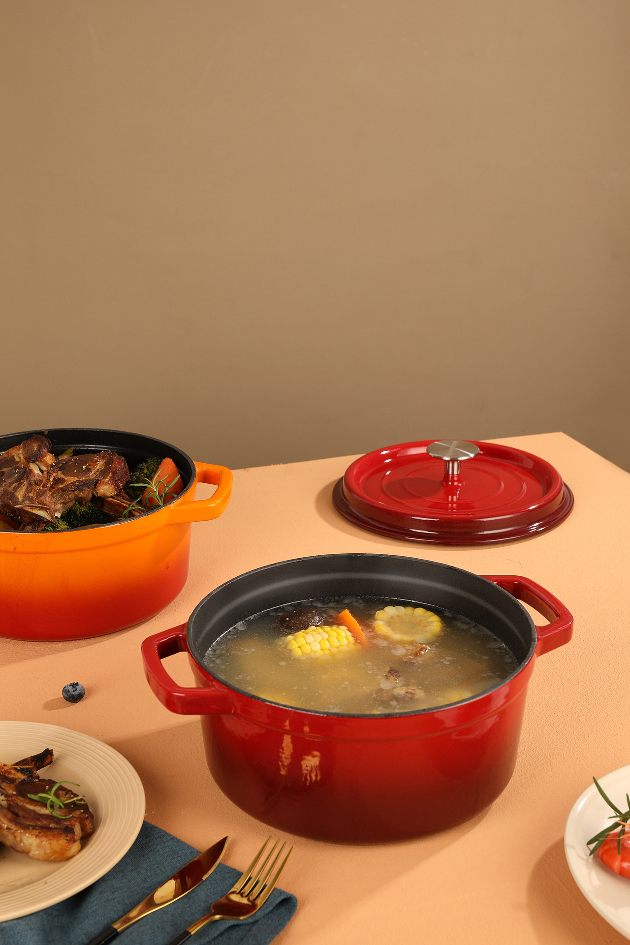 珐琅锅拍摄（图ZMjM0ODI4NTgw） - 电商 - 站酷设计师张健彬原创素材 - 站酷ZCOOL