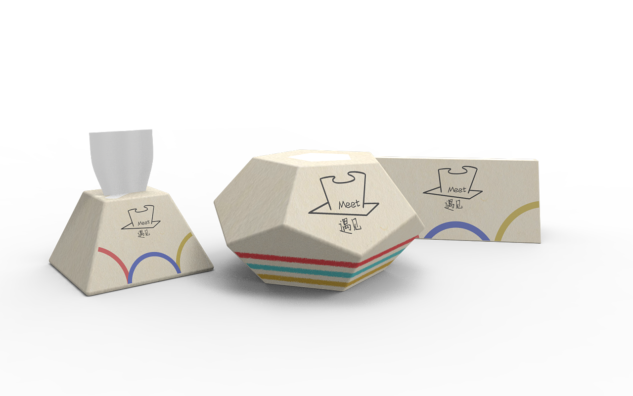 系列化卫生纸盒包装及logo设计|平面|包装|创意创新 - 原创作品