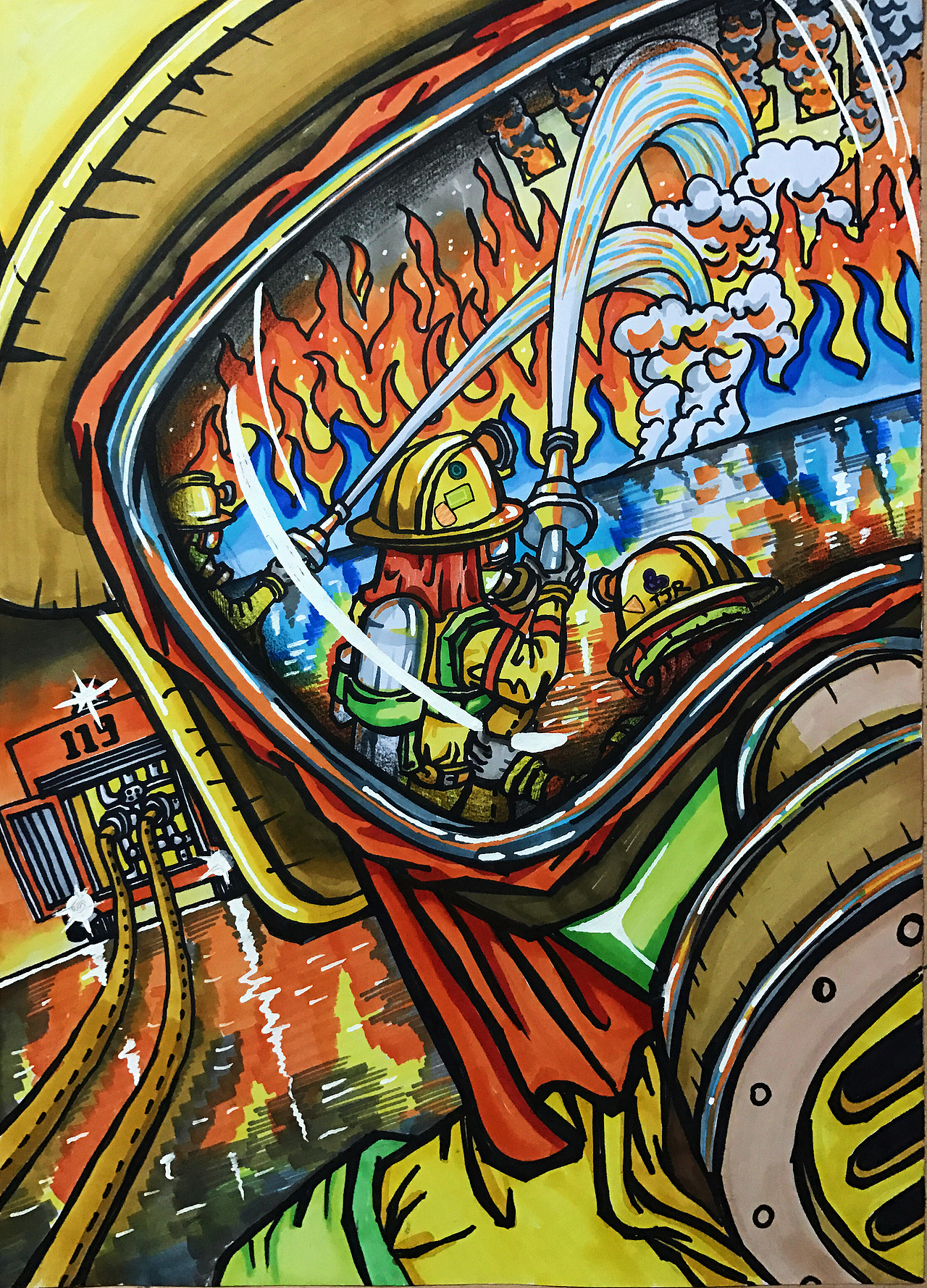 一组近期的练习原创插画（图ZNzg4MzMwMzY=） - 创作习作 - 站酷设计师TJR917原创素材 - 站酷ZCOOL