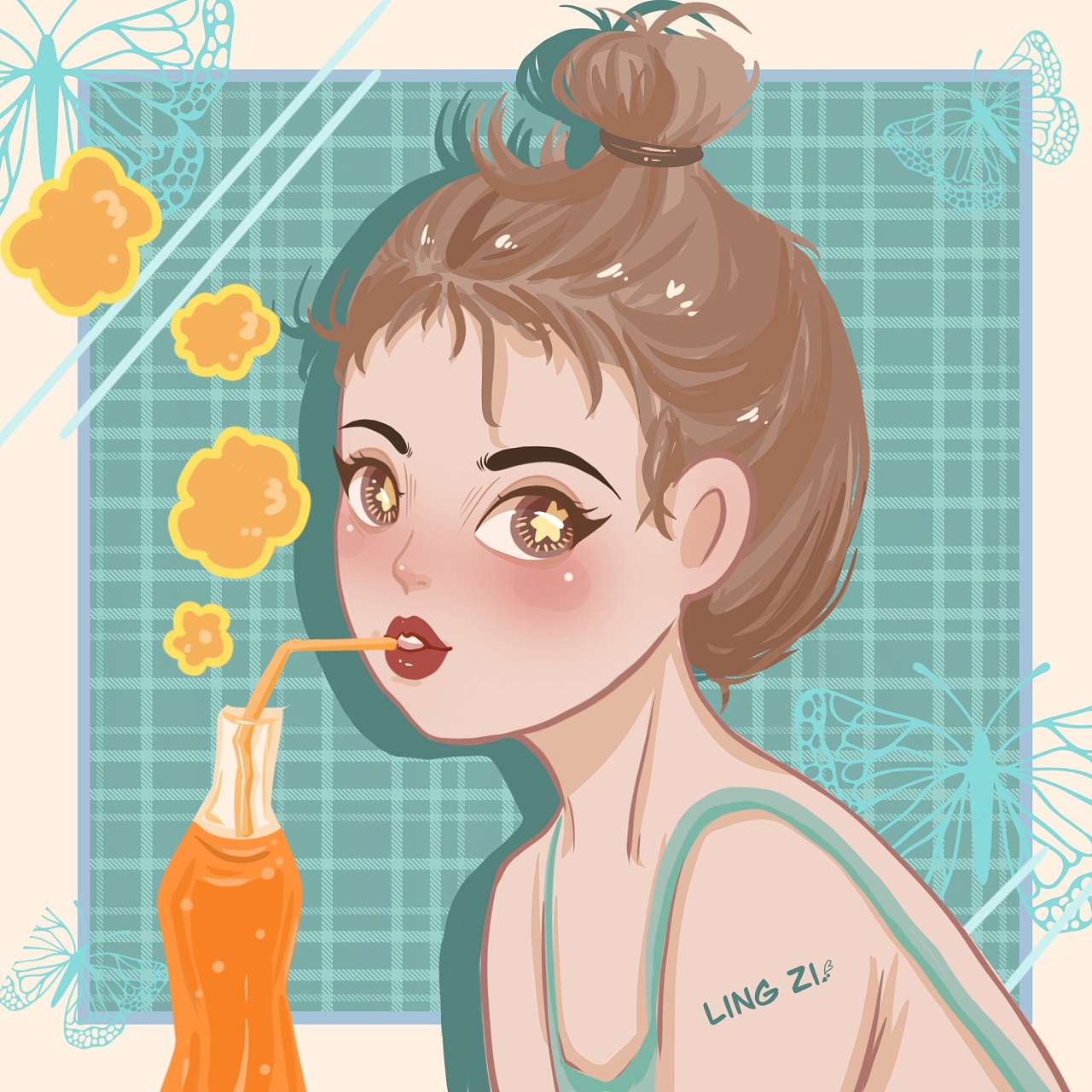 卡通头像|夏日甜心