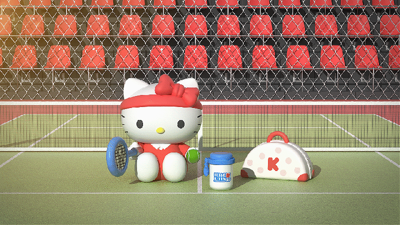 Hello Kitty盲盒动画