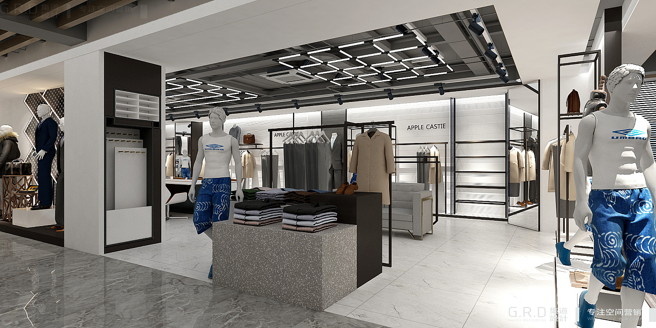 服装公司 板房展厅设计