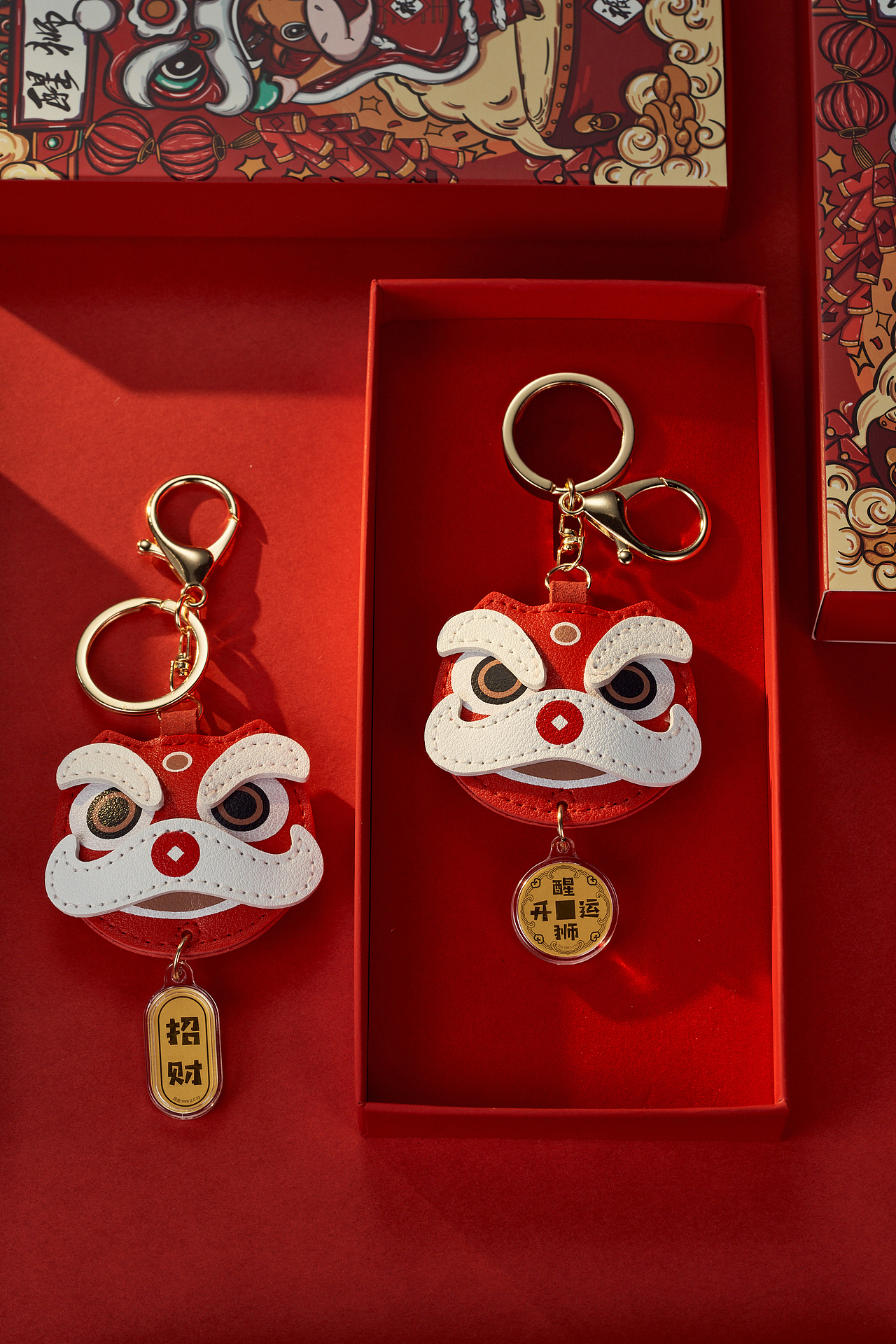 黄金钥匙扣挂件——醒狮开运®（图ZMjc1ODg2NDgw） - 其他工业/产品 - 站酷设计师银与奥鑫福金银礼原创素材 - 站酷ZCOOL