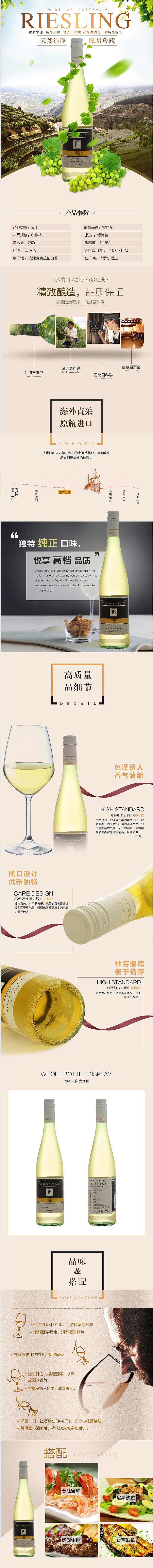 两个关于吃的喝的详情页