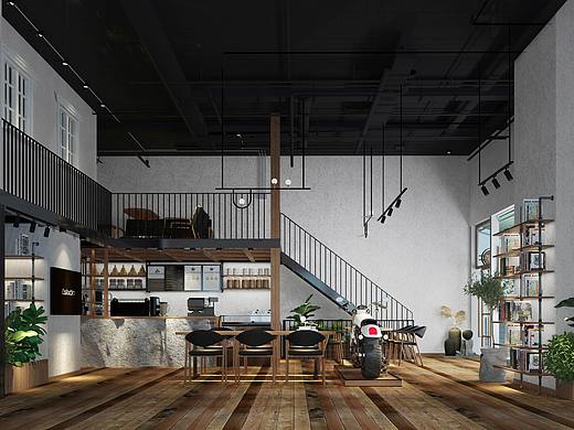 阿斯特汀咖啡厅（个人主页-ZNDYxNzg4NzY=） - 家装设计 - 站酷设计师研筑舍设计研究室原创素材 - 站酷ZCOOL