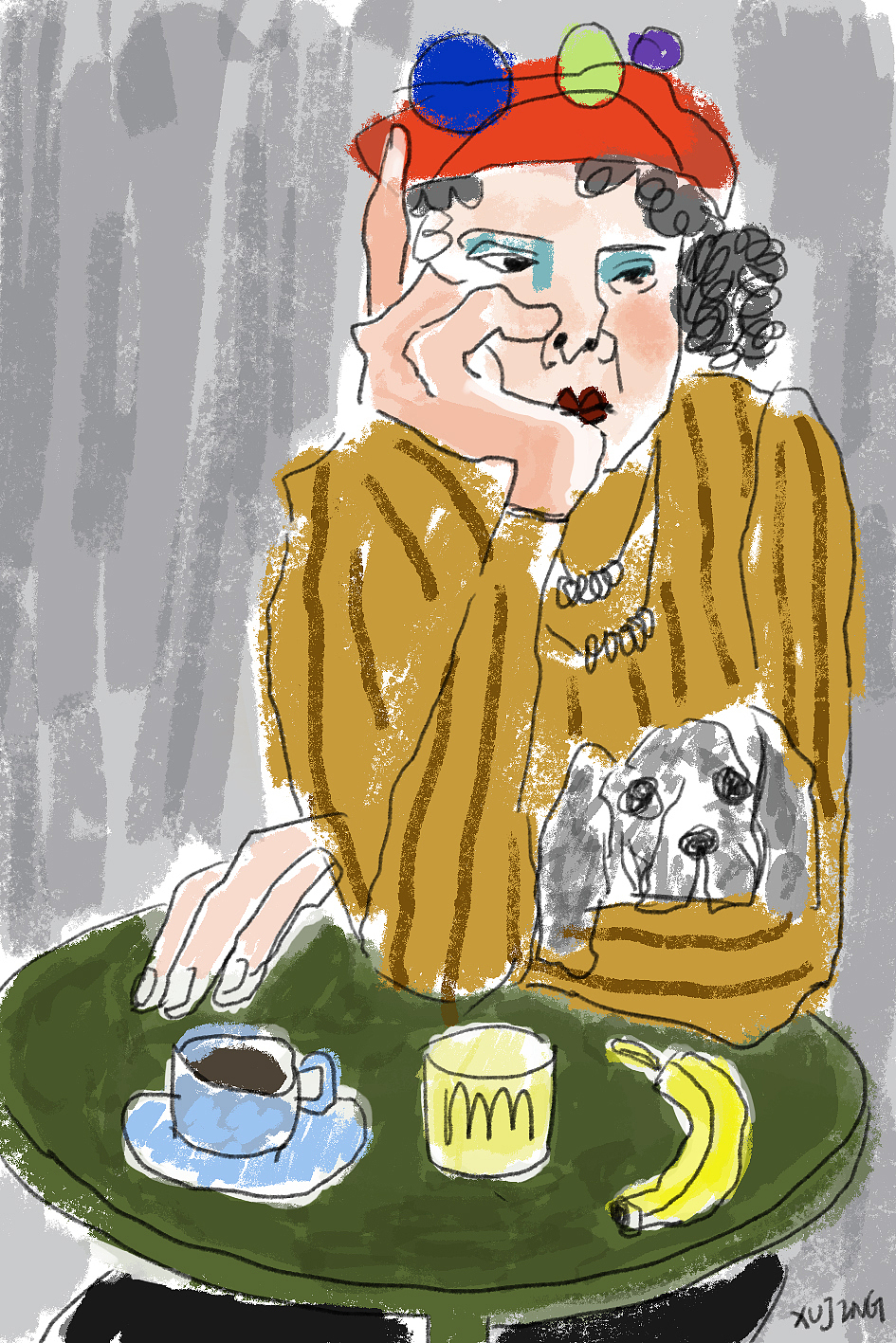 创意插画- Fashion Lady