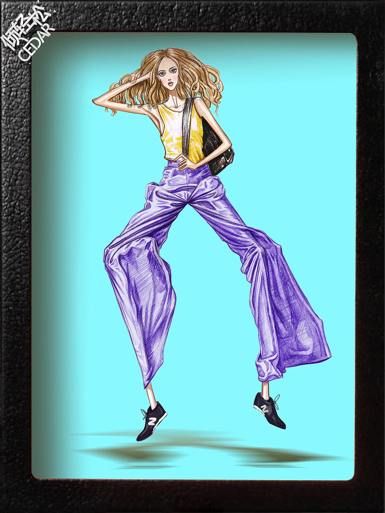 服装插画（图ZMjgyMzU5MzI=） - 休闲/流行服饰 - 站酷设计师倾轻松原创素材 - 站酷ZCOOL