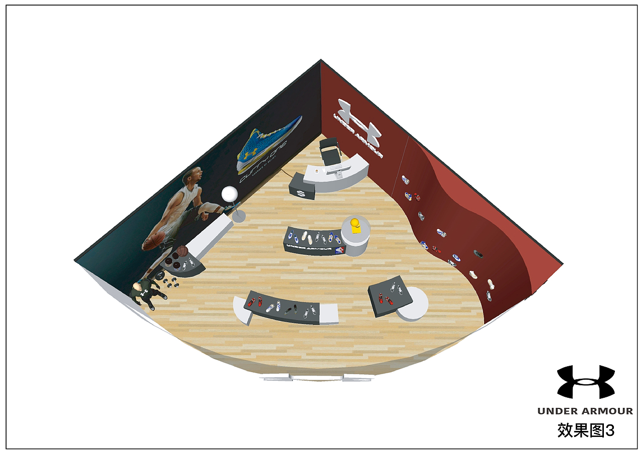 安德玛 展示设计（图ZMTI4NjgyMjcy） - 展陈设计 - 站酷设计师EnochPan原创素材 - 站酷ZCOOL