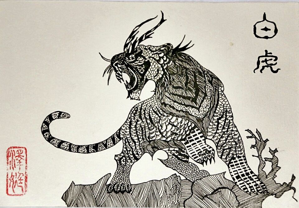 不一样的神兽（图ZOTQwMjcyMDQ=） - 创作习作 - 站酷设计师拿手术刀的小画家原创素材 - 站酷ZCOOL