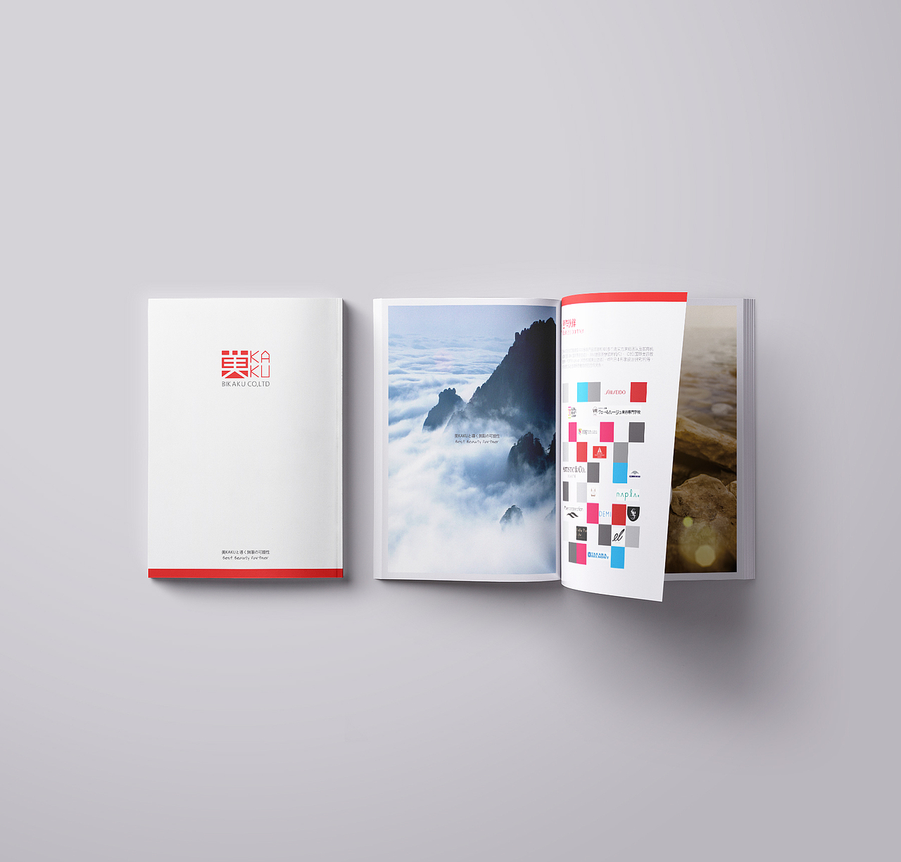 日本BIKAKU宣传册设计